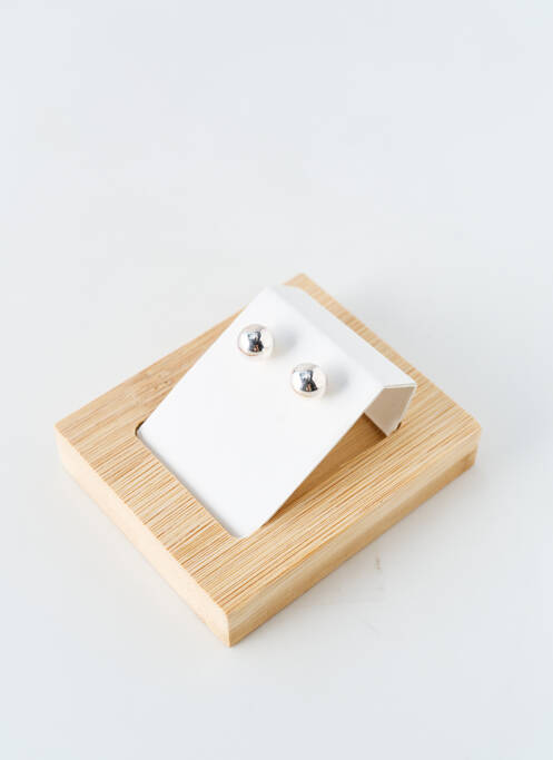 Boucles d’oreilles argent CLEMENT COUTY pour femme