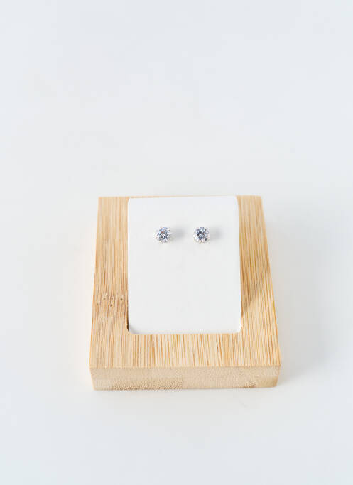 Boucles d’oreilles argent CLEMENT COUTY pour femme