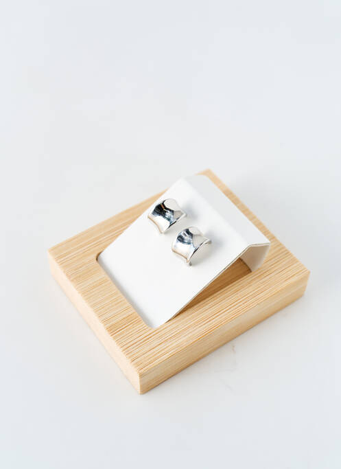 Boucles d’oreilles argent ROBBEZ MASSON pour femme