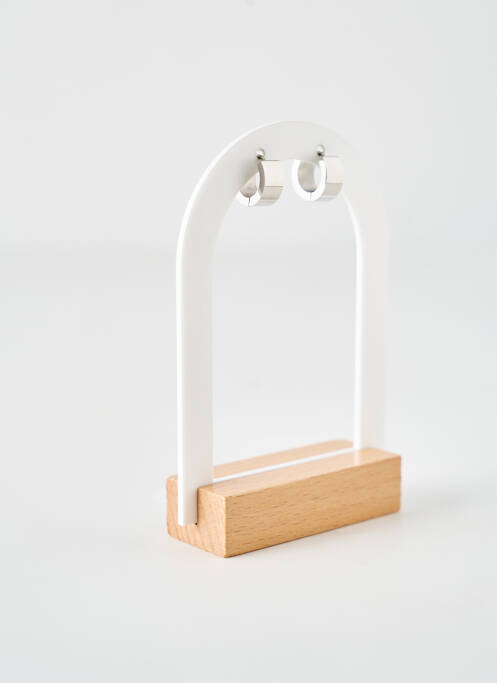 Boucles d’oreilles argent ROBBEZ MASSON femme