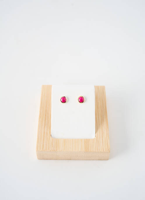 Boucles d’oreilles or COQUE DE NACRE pour femme