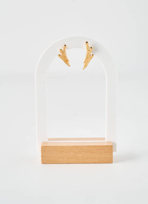 Boucles d’oreilles or COQUE DE NACRE pour femme