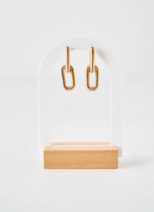 Boucles d’oreilles or COQUE DE NACRE pour femme