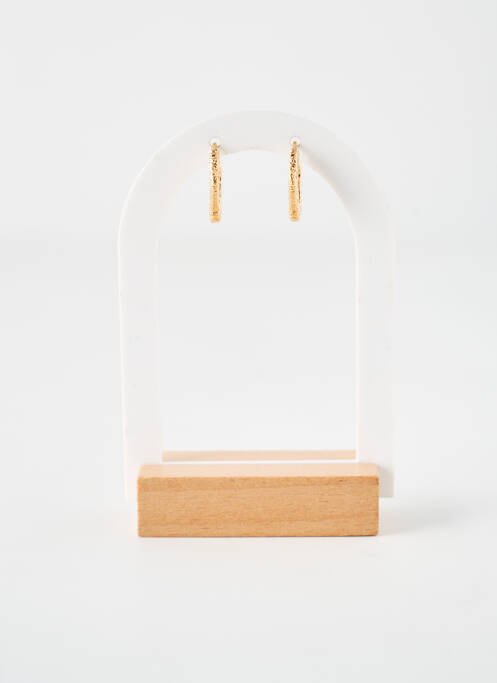 Boucles d’oreilles or COQUE DE NACRE pour femme