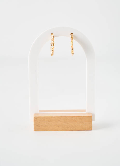 Boucles d’oreilles or COQUE DE NACRE pour femme