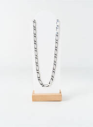 Collier fermeture fermoir mousqueton argent LA COQUE DE NACRE homme