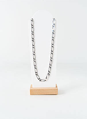 Collier fermeture fermoir mousqueton argent LA COQUE DE NACRE homme