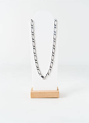 Collier fermeture fermoir mousqueton argent LA COQUE DE NACRE homme