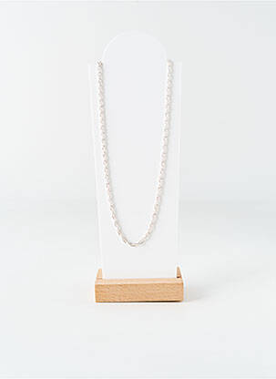 Collier matériaux argent argent CLEMENT COUTY femme