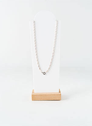 Collier matériaux argent argent CLEMENT COUTY femme