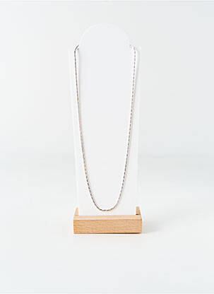 Collier matériaux argent argent ROBBEZ MASSON femme