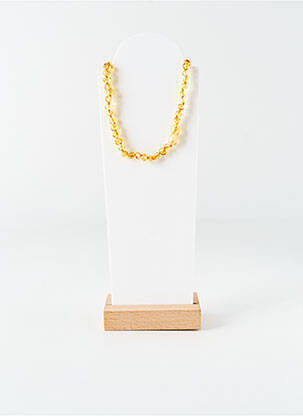 Collier ornement perles orange OPALOOK enfant