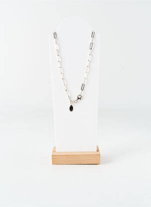 Collier matériaux argent argent CANYON femme