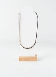 Collier matériaux argent argent ROBBEZ MASSON femme