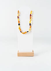 Collier orange NATALEX pour enfant seconde vue