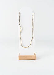 Collier or BELLE MAIS PAS QUE pour femme seconde vue