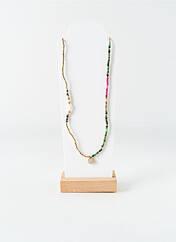 Collier or BELLE MAIS PAS QUE pour femme seconde vue