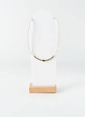 Collier or BELLE MAIS PAS QUE pour femme seconde vue