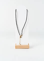Collier noir BELLE MAIS PAS QUE pour femme seconde vue