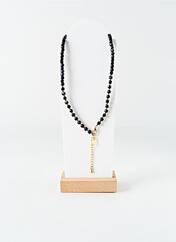 Collier noir BELLE MAIS PAS QUE pour femme seconde vue