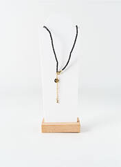 Collier noir BELLE MAIS PAS QUE pour femme seconde vue
