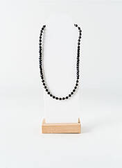 Collier noir BELLE MAIS PAS QUE pour femme seconde vue