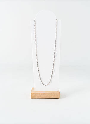 Collier argent COQUE DE NACRE pour unisexe