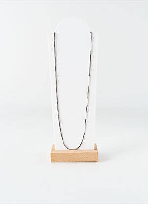 Collier argent ROBBEZ MASSON pour unisexe