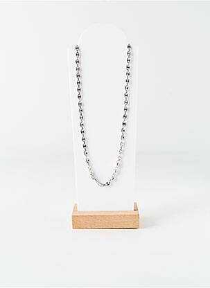 Collier argent ROBBEZ MASSON pour unisexe