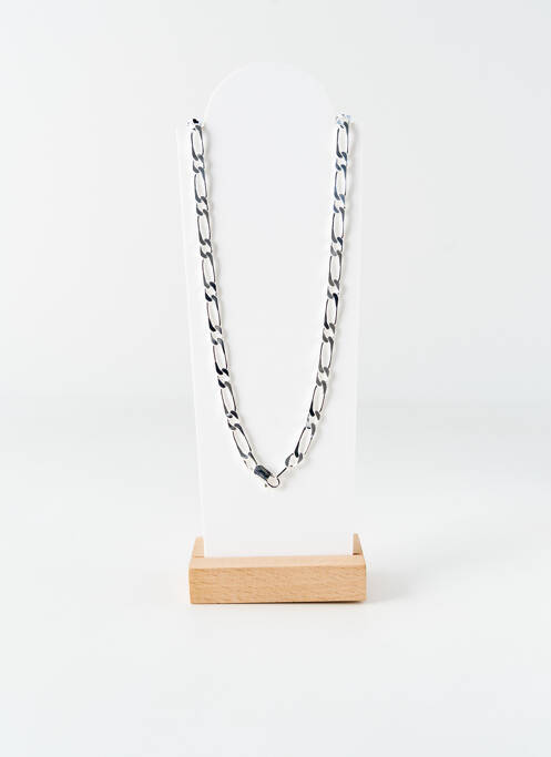Collier fermeture fermoir mousqueton argent LA COQUE DE NACRE homme