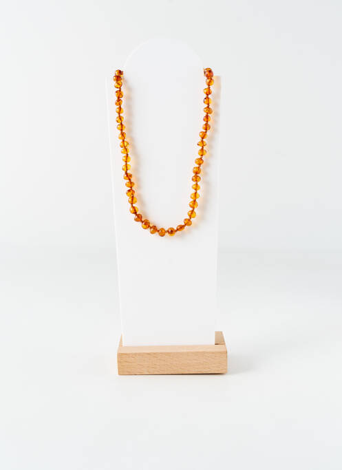 Collier orange NATALEX pour enfant