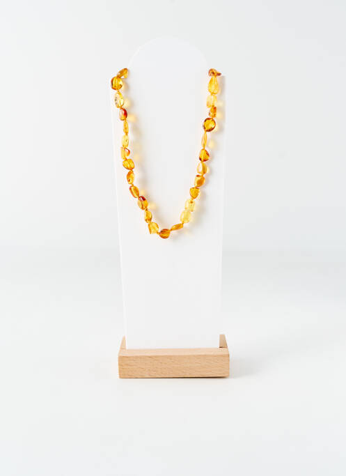 Collier orange NATALEX pour enfant