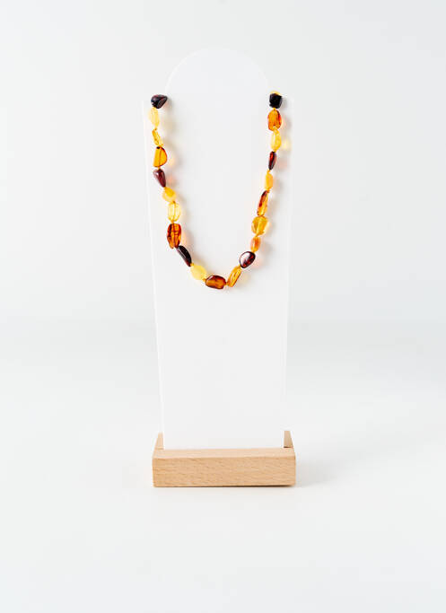 Collier orange NATALEX pour enfant