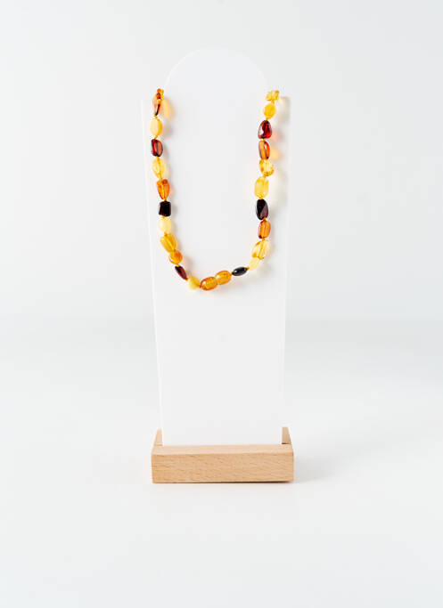 Collier orange NATALEX pour enfant