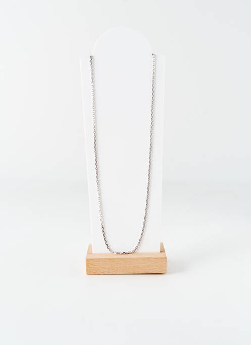 Collier argent ROBBEZ MASSON pour femme