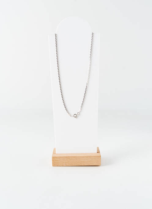 Collier argent ROBBEZ MASSON pour femme