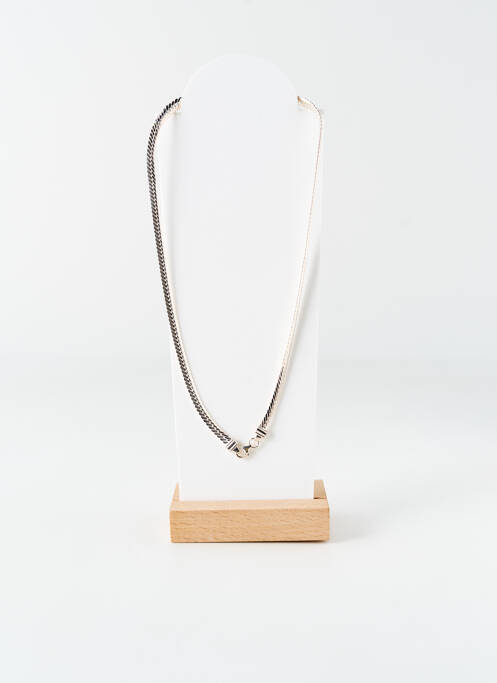 Collier argent ROBBEZ MASSON pour femme