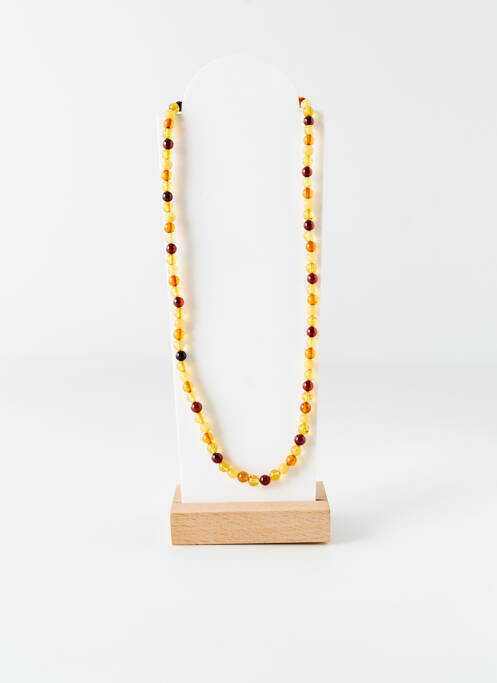 Collier orange NATALEX pour femme