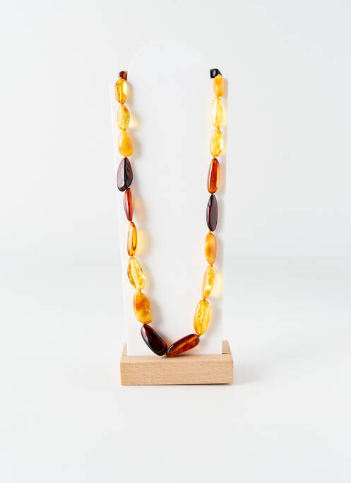 Collier orange NATALEX pour femme