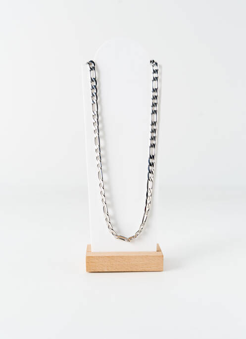 Collier argent LOTUS pour homme