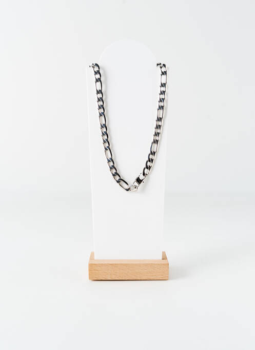 Collier argent LOTUS pour homme