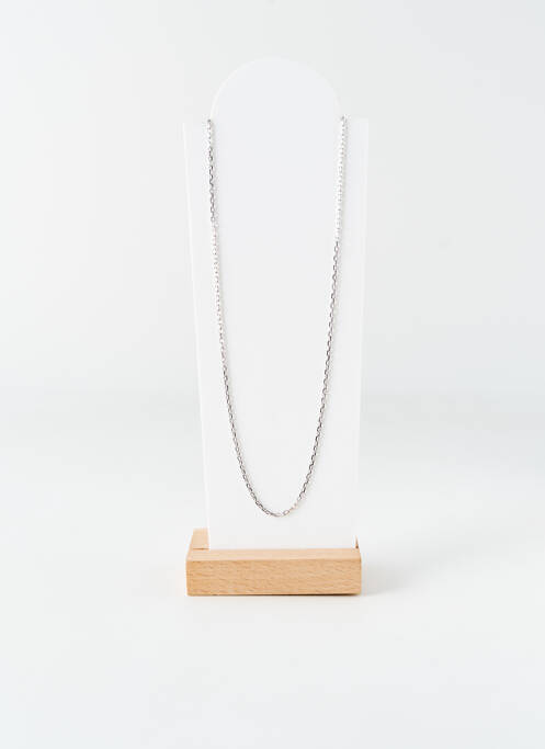 Collier argent COQUE DE NACRE pour unisexe