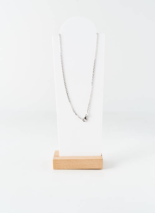 Collier argent COQUE DE NACRE pour unisexe