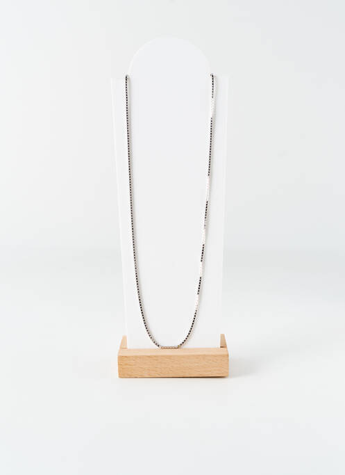 Collier argent ROBBEZ MASSON pour unisexe