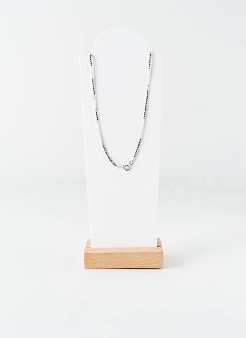 Collier argent ROBBEZ MASSON pour unisexe