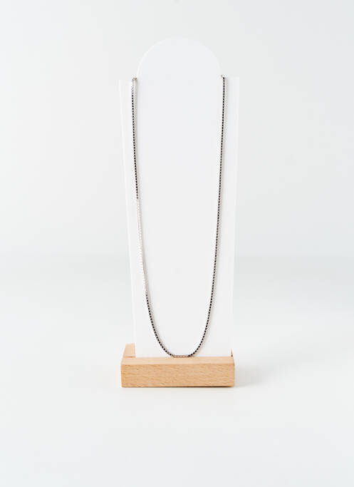 Collier argent ROBBEZ MASSON pour unisexe