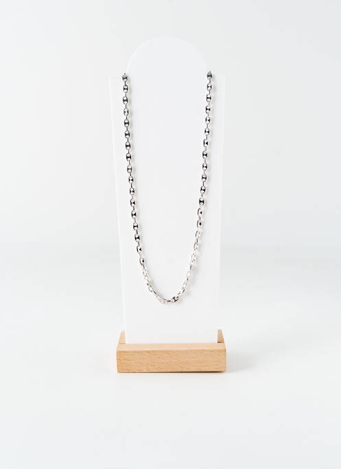 Collier argent ROBBEZ MASSON pour unisexe