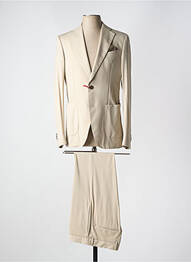 Costume de ville manches longues beige LEBOLE homme