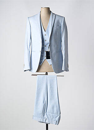 Costume de cérémonie coupe costume bleu LEBOLE homme