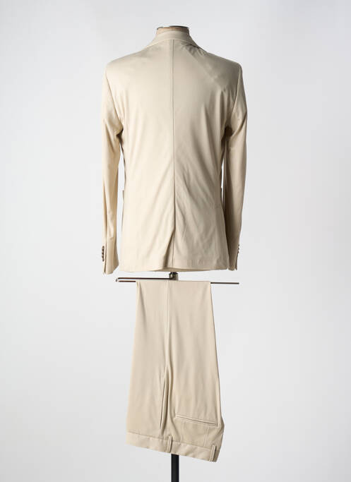 Costume de ville coupe costume beige LEBOLE homme